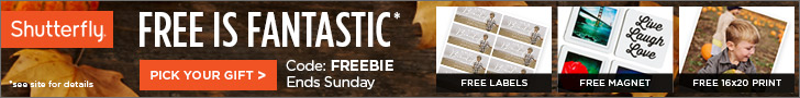 Shutterfly Free Stuff