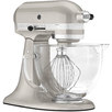 Artisan Design Series Stand Mixer with Glass Bowl and Flex Edge Beater Color: Silver Metallic