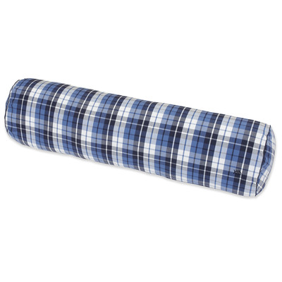 Nautical Plaid Yarn Dyed Bolster Pillow