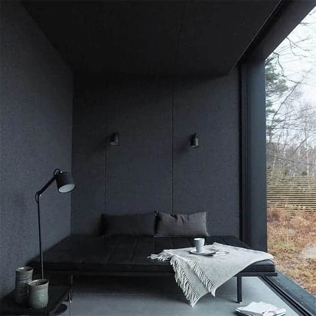 Small Bedroom Ideas - Dark Is Also An Option