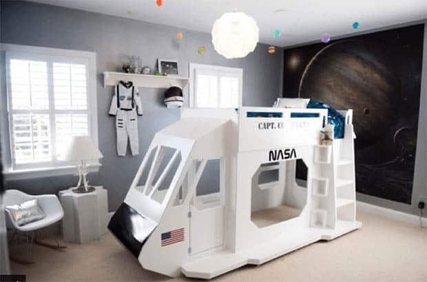 Space-Themed Bedroom - The Furniture