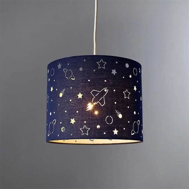 Space-Themed Bedroom - The Lighting of the Room