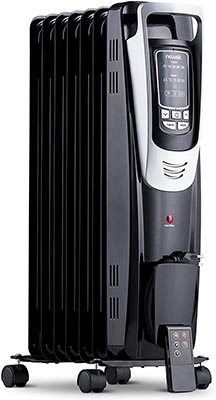 NewAir Electric Oil-Filled Space Heater, Indoor Personal Heater AH-450B